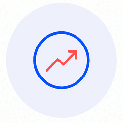 illustration de concurrents gagnant en visibilité sur Google avec une flèche de progression