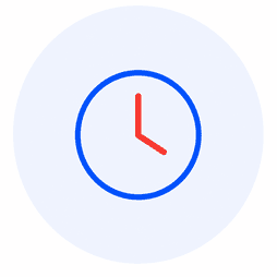 entrepreneur débordé manquant de temps pour sa communication digitale représenté par une horloge