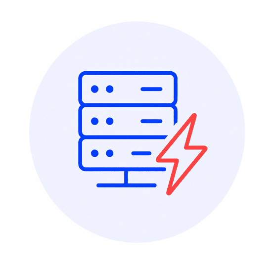illustration d’un hébergement web performant garantissant la rapidité, la sécurité et la stabilité d’un site internet